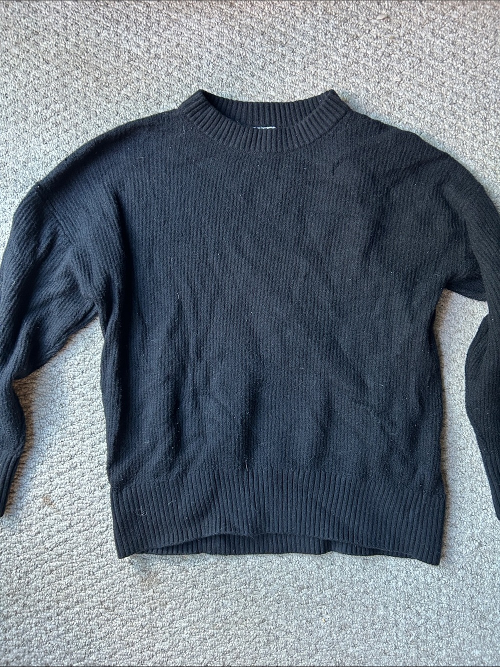 Old Navy Black Crewneck Sweater - Women's